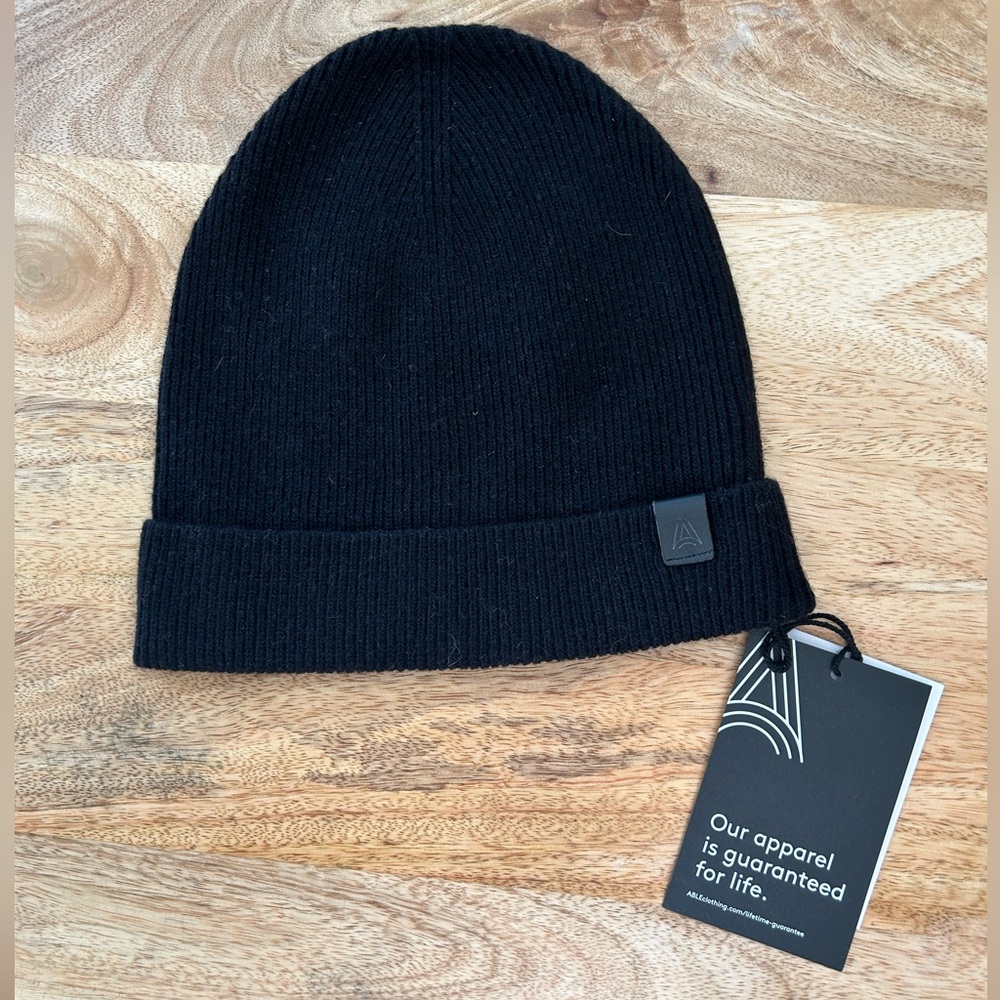 ABLE black beanie. New with tags